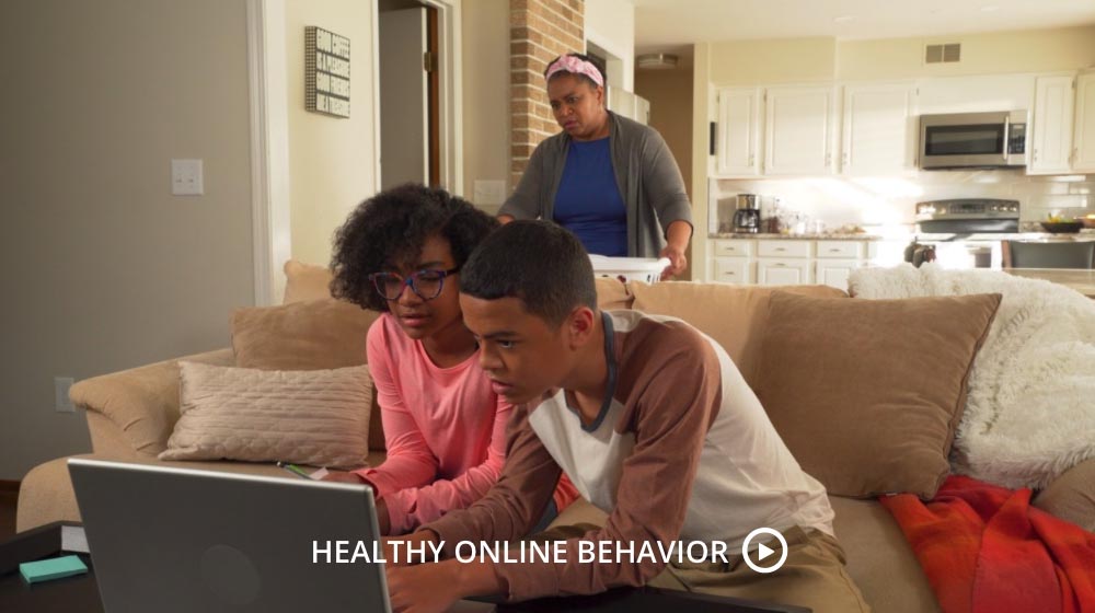 Video Screenshot: Healthy Online Behavior